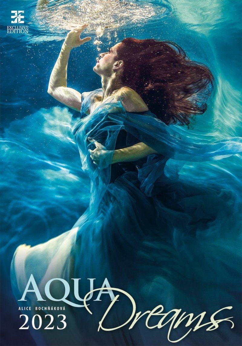 Kalendarz ścienny wieloplanszowy Aqua Dreams 2023 - exclusive edition - okładka