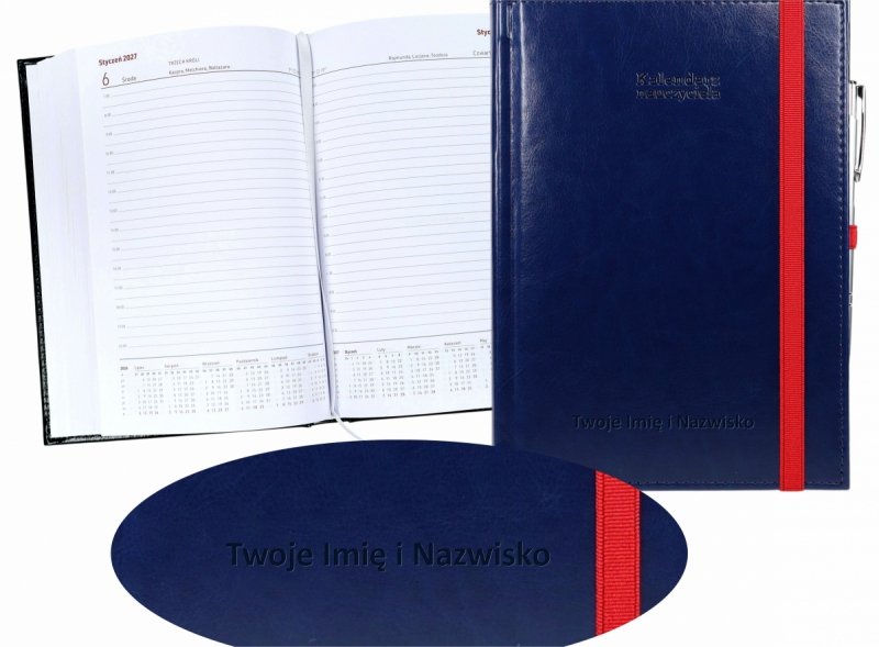 kalendarz dla nauczyciela na rok 2026/27 z personalizacją