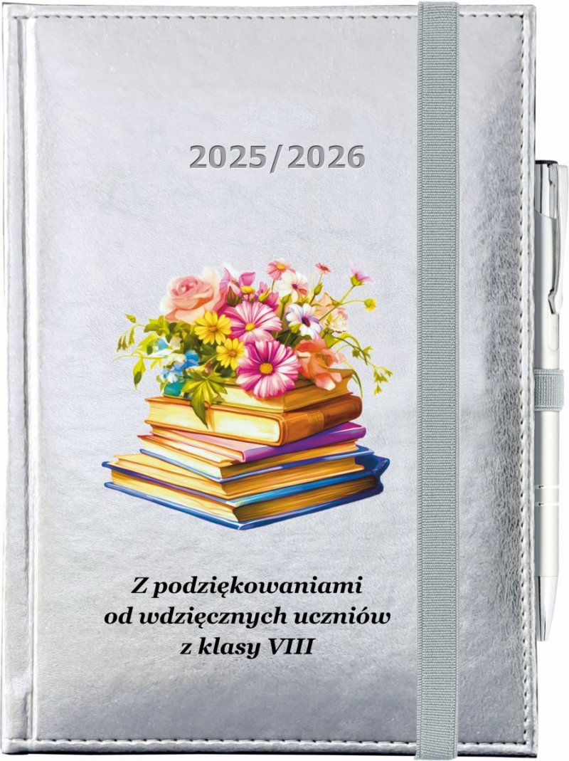 okładka kalendarza nauczyciela z nadrukiem UV