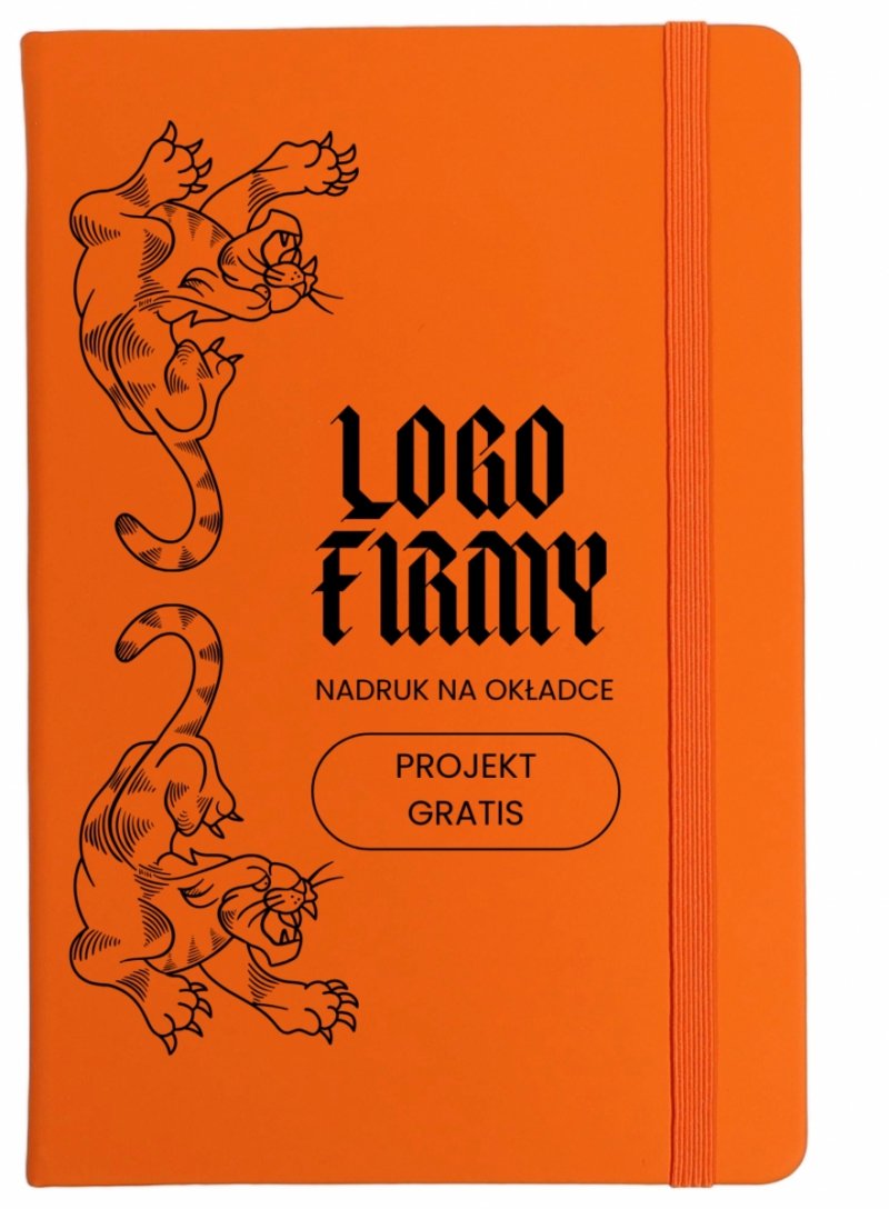 notes A5 z twoim logo na okładce