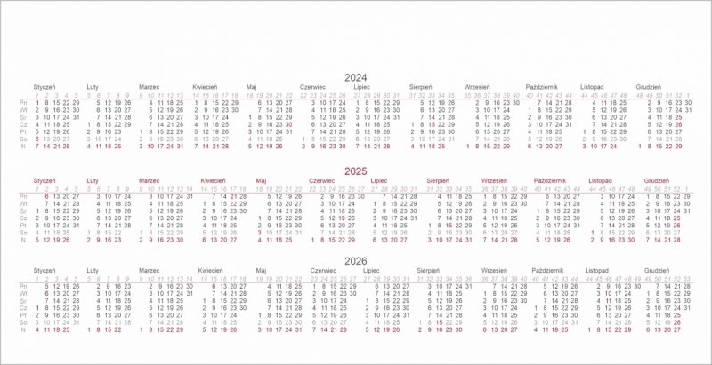 planer na rok 2024, 2025 i 2026