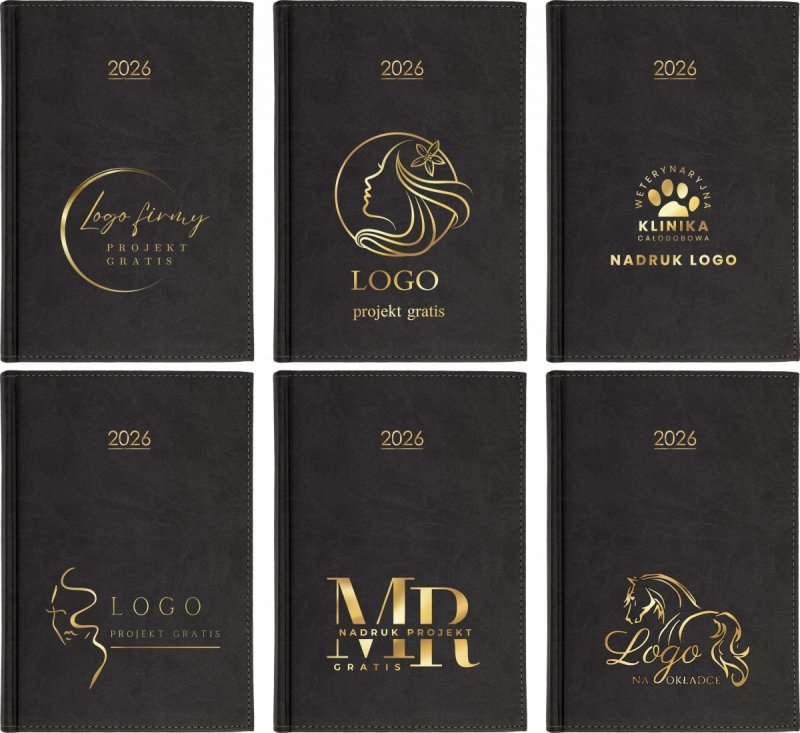wzory okładek kalendarza na rok 2026 z twoim logo
