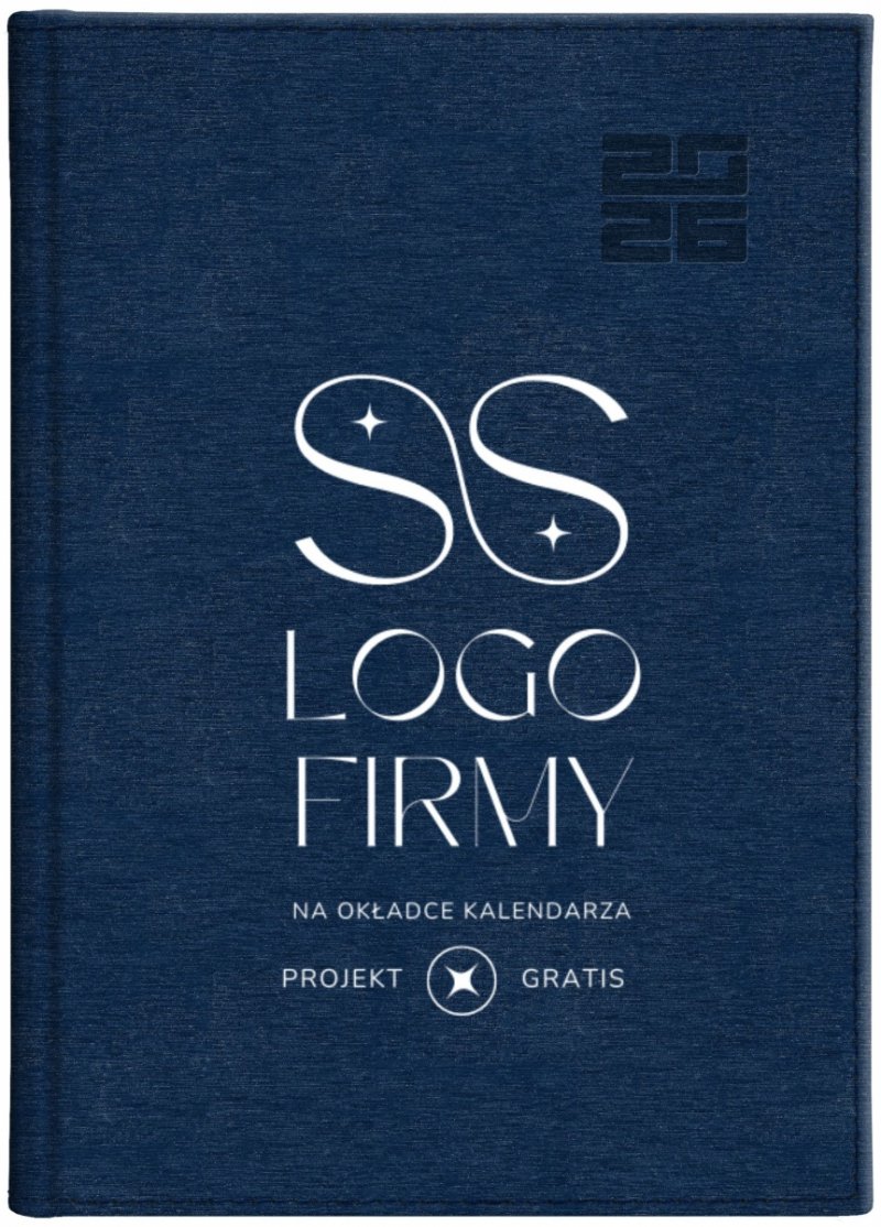 kalendarz na rok 2026 z twoim logo na okładce