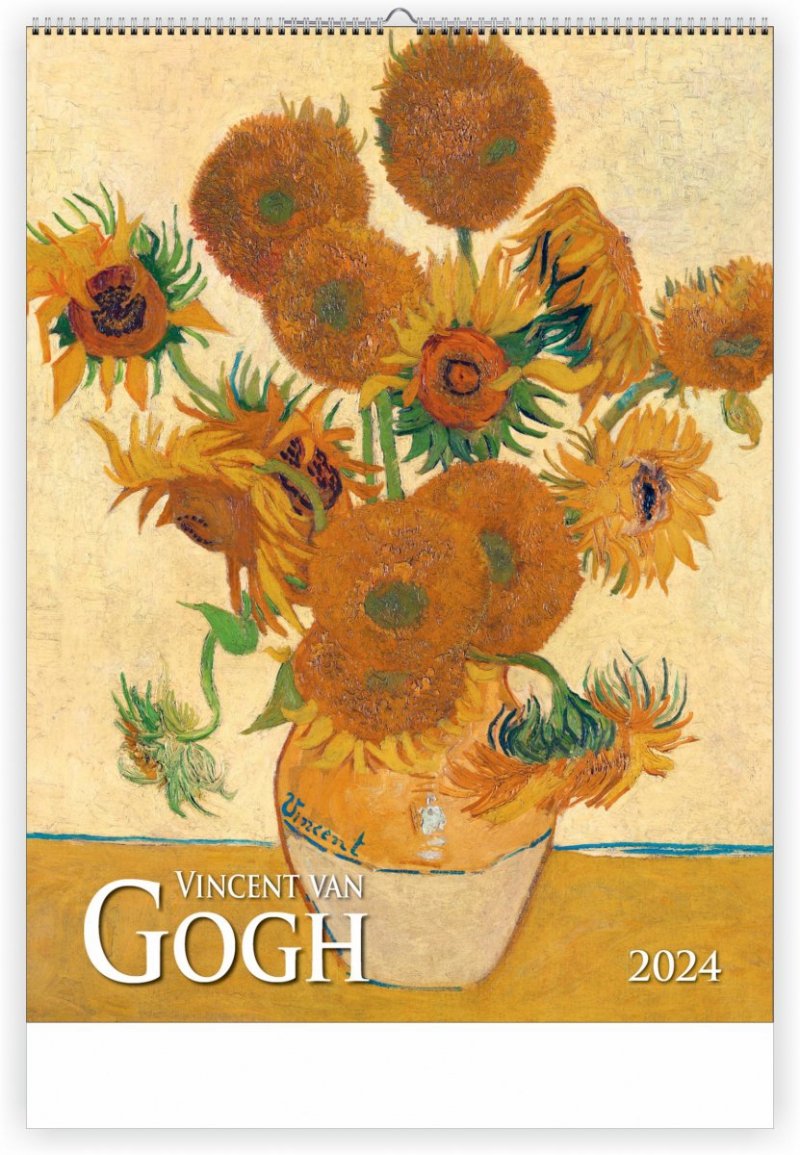 Kalendarz ścienny Vincent Van Gogh 2024 - okładka