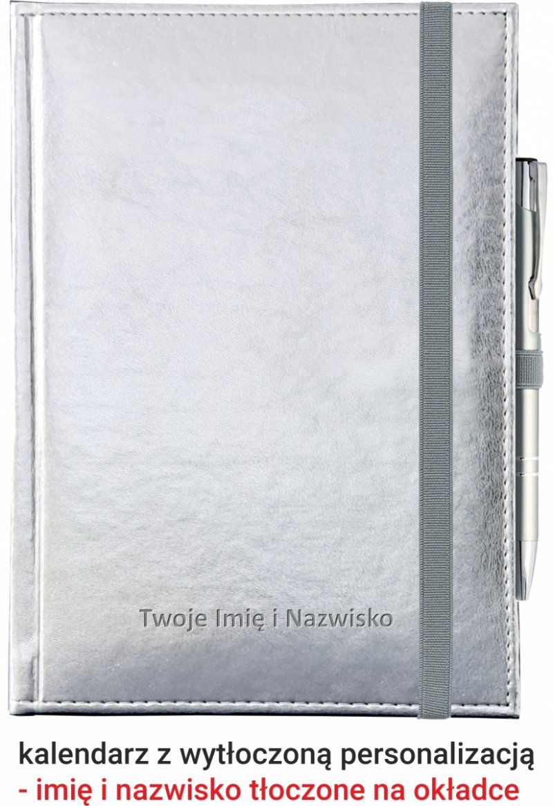 notes A5 z wytłoczoną personalizacją