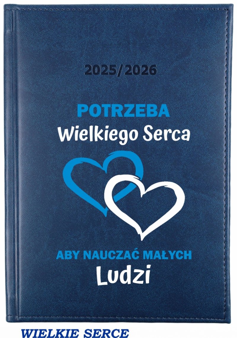 kalendarz nauczyciela z nadrukiem na okładce