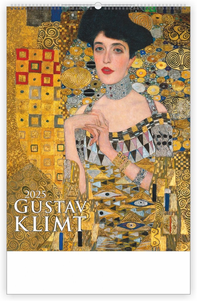Kalendarz ścienny wieloplanszowy Gustav Klimt 2025 - okładka