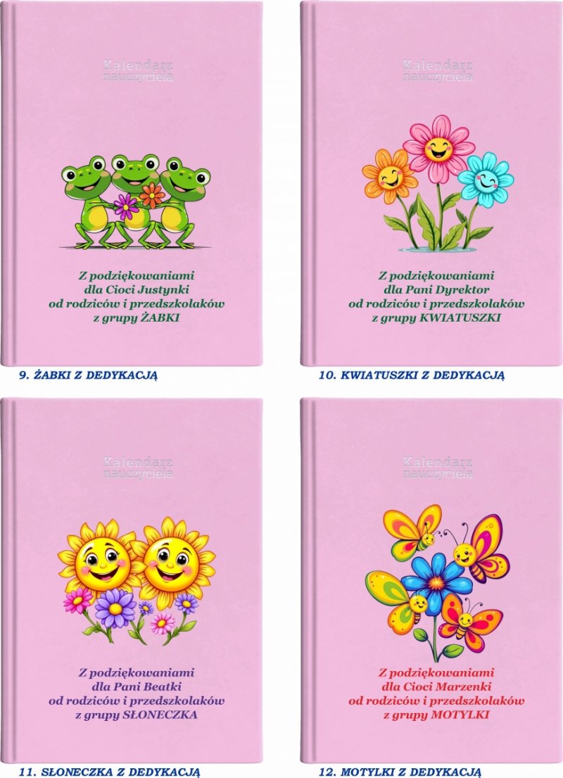 kalendarz dla wychowawcy przedszkolaków na rok 2026/27 z pudełkiem