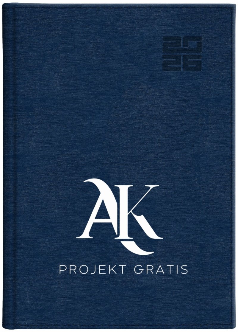 kalendarz tygodniowy na rok 2026 z nadrukiem logo