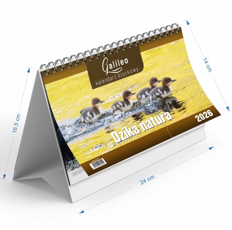 kalendarz biurkowy na rok 2026