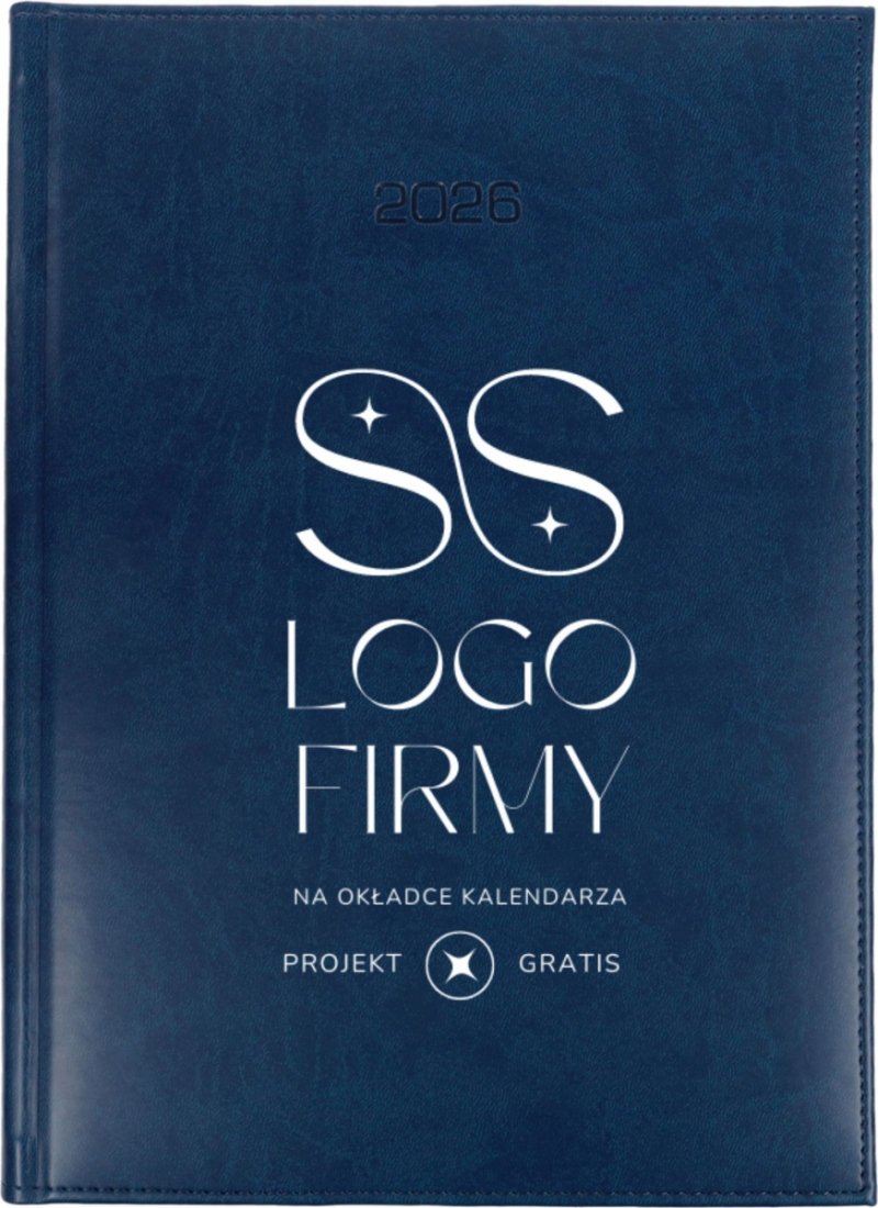 kalendarz na rok 2026 z twoim logo na okładce