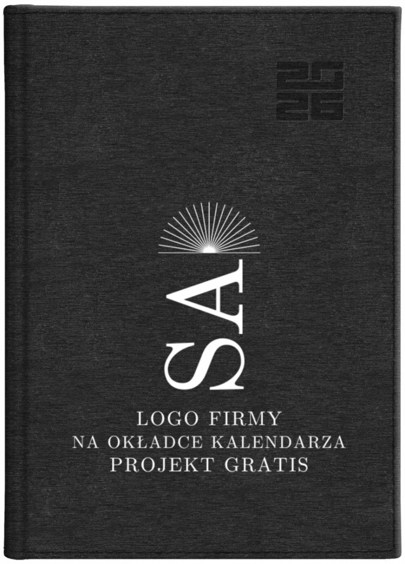 kalendarz na rok 2026 z twoim logo na okładce
