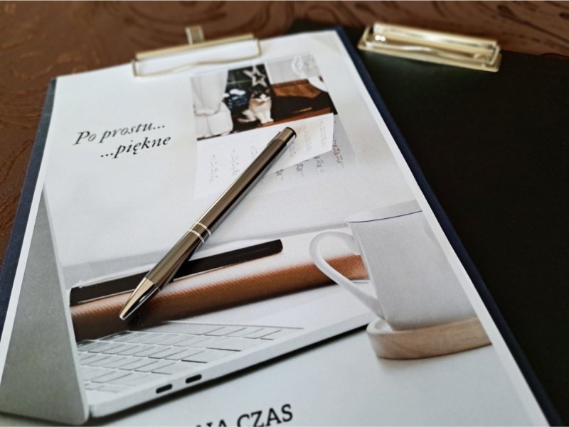 Podkład na dokumenty do biura