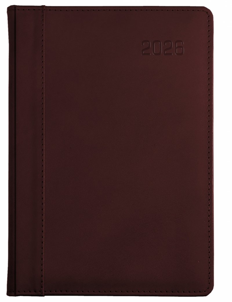 kalendarza ze skóry A4 układ dzienny 