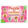Puzzle dla maluszków - dziewczynki 2+