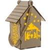 Lampion LED- adwentowy 14 x 7,5 x 10cm