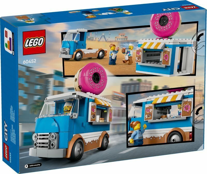  LEGO 60452 CITY Mobilna pączkarnia 196el