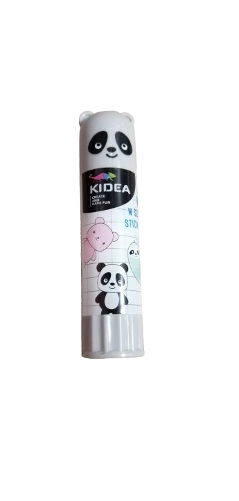 KLEJ W SZTYFCIE Z FIGURKĄ 15G KIDEA szara panda