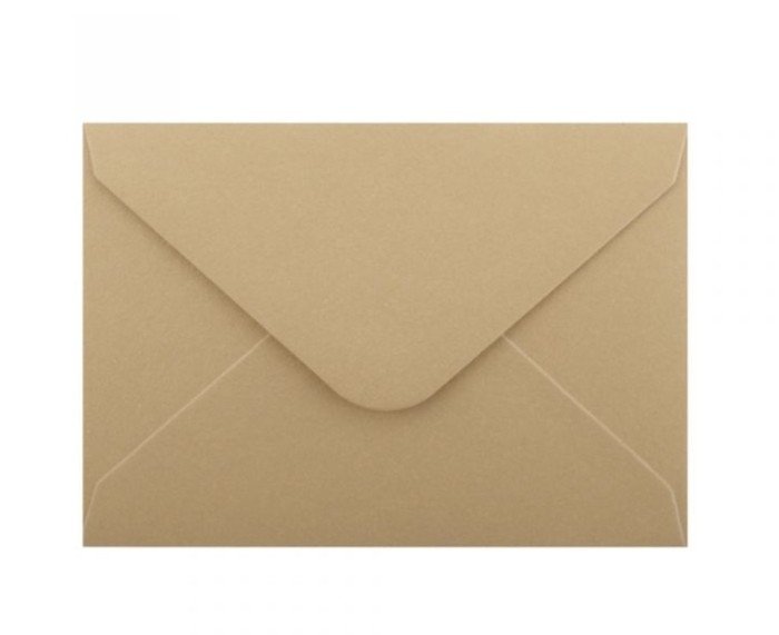 KOPERTA 70MMX100MM  PEARL ZŁOTY 150G/M2 10szt.