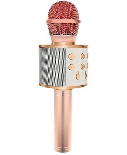 Mikrofon-dla-dzieci-karaoke-z-głośnikiem-jasno-różowy-23x7,5-3