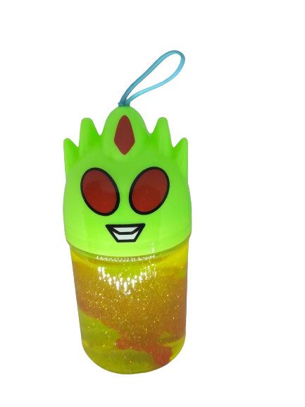 SLIME GLUT z figurką 11x5,5cm zielony