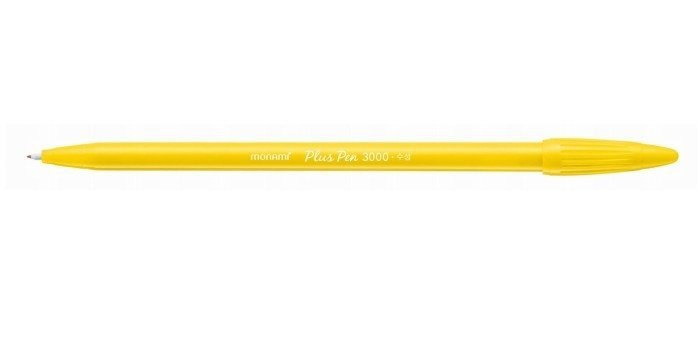 Cienkopis Plus Pen 3000 - kolor żółty