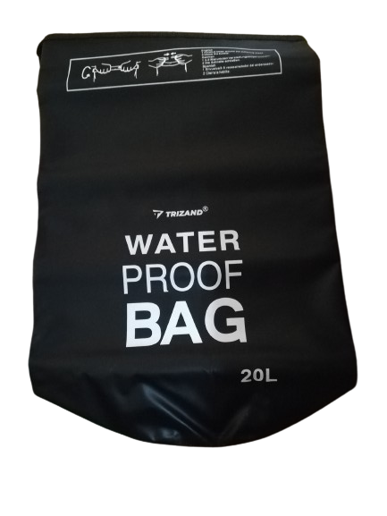 Worek wodoszczelny plecak 20l torba wodoodporna czarny