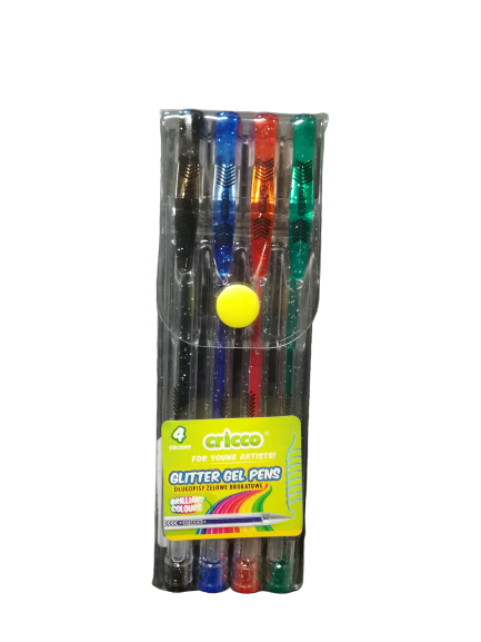Długopisy-żelowe-brokatowe-4-kolory