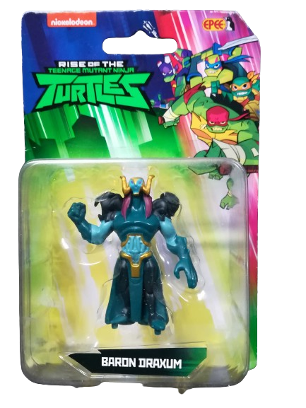 Wojownicze Żółwie Ninja Mini Figurka 8cm Baron Draxum