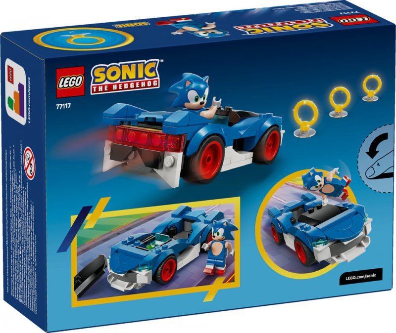 Klocki Lego Sonic i Samochód: Speed Star