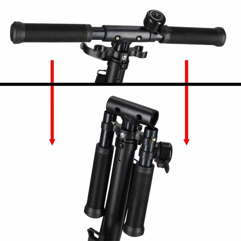 Hulajnoga miejska Trike Fix składana koła 200mm czarno-szara