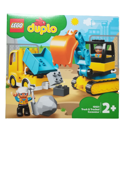 Klocki-Lego-Duplo-Ciężarówka-i-koparka-gąsienicowa-20el-2+ 