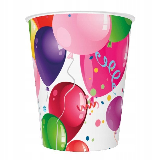 Kubki-kubeczki-urodzinowe-papierowe-kolorowe-balony 