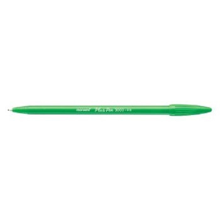 Cienkopis Plus Pen 3000 - kolor zielony jasny