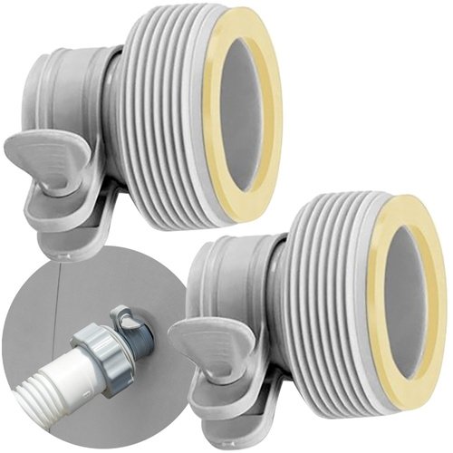 Adapter B – złączki redukcyjne 32–38 mm do pomp basenowych (2 szt.)