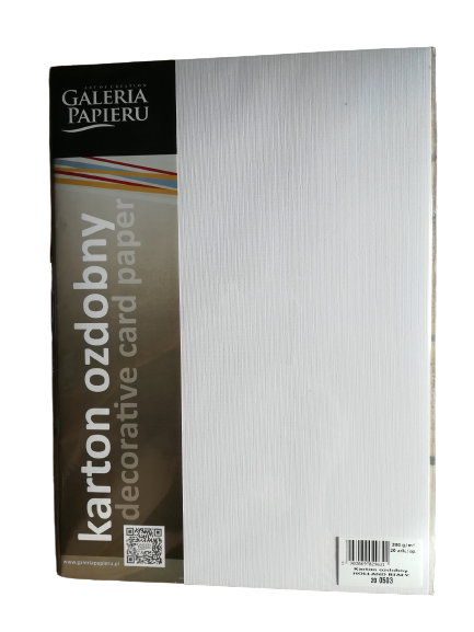 Papier-karton-ozdobny-holland-biały-200G/m2-20arkuszy-1