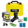 Nivel System CL3B Niebieski multi-laser krzyżowy (3 x 360°), Bluetooth + Tyczka LP36