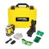 Nivel System CL4G Zielony multi-laser krzyżowy (4 x 360°), Bluetooth + LP36 Tyczka