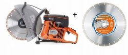 PRZECINARKA RĘCZNA SPALINOWA HUSQVARNA K770 + TARCZA HUSQVARNA TACTI-CUT S50 350mm