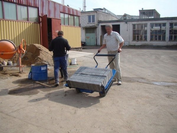 MIMAL WBR WÓZEK BRUKARSKI DO KOSTKI BRUKOWEJ