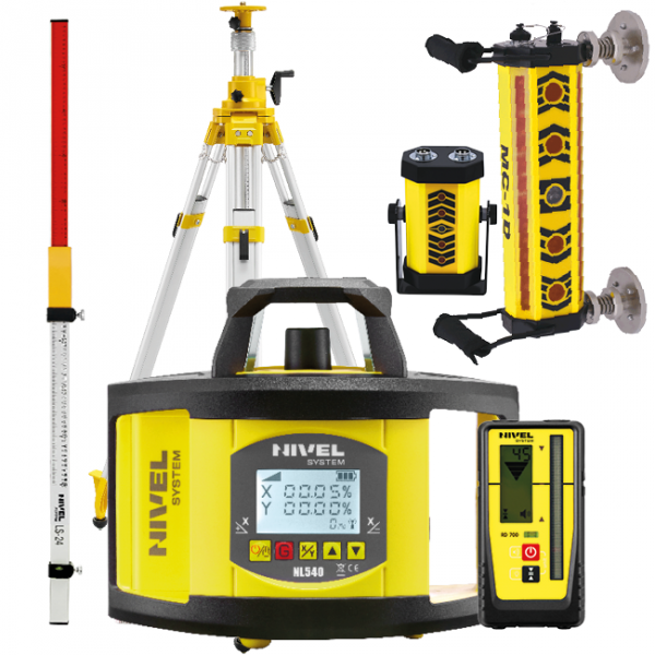 Nivel System MC-1D Clamps NL540 DIGITAL set SJJ32 + LS24