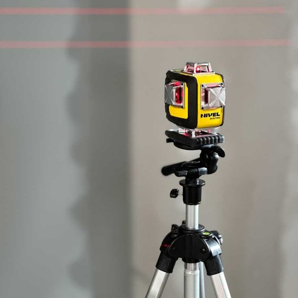 Nivel System CL4D-R Czerwony multi-laser krzyżowy (4 x 360°), Bluetooth + SJJM1EX + RD800