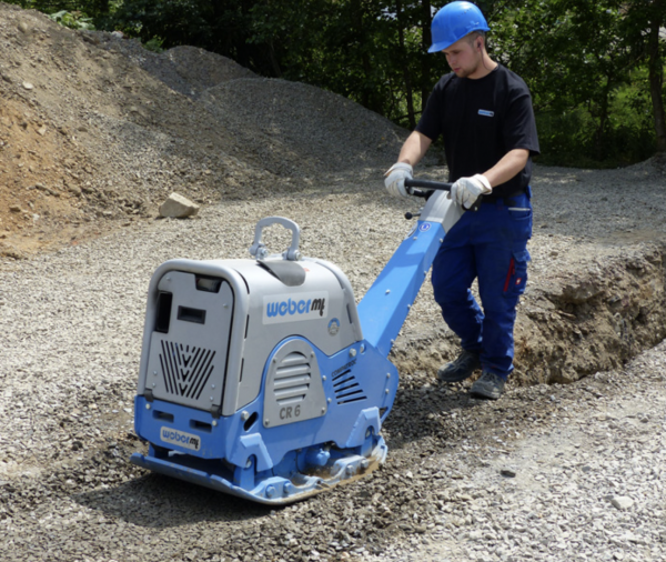 ZAGĘSZCZARKA REWERSYJNA WEBER CR6 CCD 2.0 DZIAŁANIE