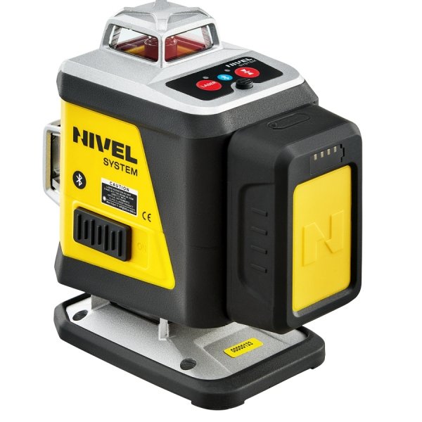 Nivel System CL4R Czerwony multi-laser krzyżowy (4 x 360°), Bluetooth