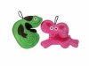 ZESTAW! Kiwi Walker Leather Animals KOZIOROŻEC + KAMELEON