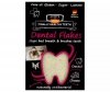 ZESTAW! Dla zdrowych ząbków QCHEFS CAT Dental Flakes + OH Bowl® Miska dbająca o higienę jamy ustnej kota Czarna