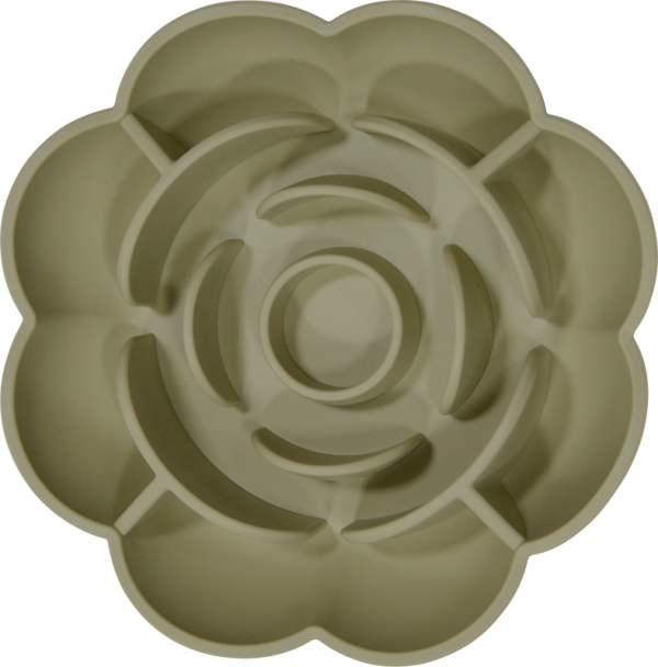 Jack & Vanilla Miska spowalniająca jedzenie RÓŻA zielona dla psa i kota