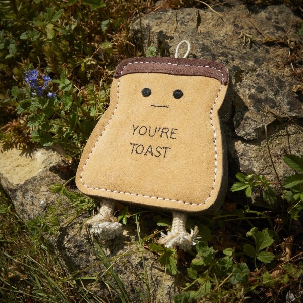 GREEN & WILD'S You're Toast (Tost) zabawka ekologiczna dla psa