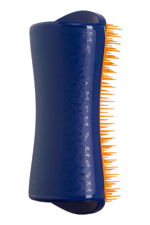 PET TEEZER szczotka do rozplątywania i pielęgnacji sierści rozmiar L pomarańczowo-granatowa