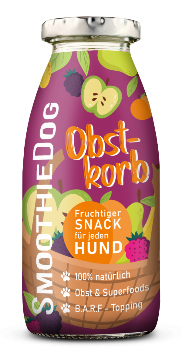 Smoothiedog OBSTKORB (Kosz Owoców) 250ml